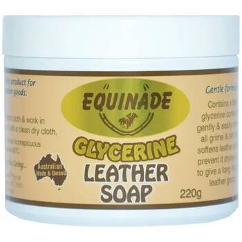 Equinade Glycerine Leather Soap Cleans & Softens 220g
