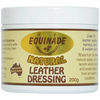 Equinade Natural Leather Dressing Saddle Harness & Boot Care 200g