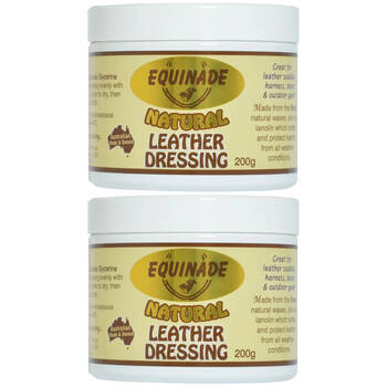 2PK Equinade Natural Leather Dressing Saddle Harness & Boot Care 200g