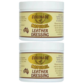 2PK Equinade Natural Leather Dressing Saddle Harness & Boot Care 400g