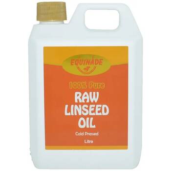 Equinade Raw Linseed Oil Cold Pressed Horse Coat Conditoner Care 2.5L