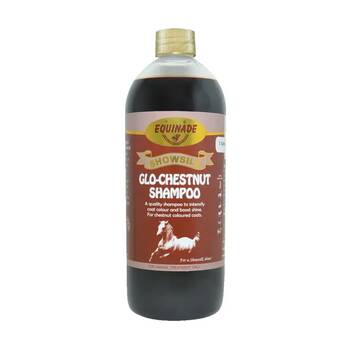 Equinade Showsilk Glo Chestnut Horse Coat Grooming Care Shampoo 1L
