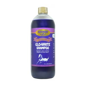 Equinade Showsilk Glo White Horse Coat Grooming Care Shampoo 1L