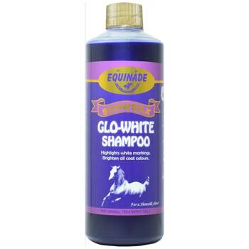 Equinade Showsilk Glo White Horse Coat Grooming Care Shampoo 500ml