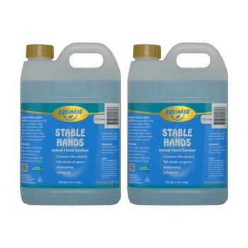 2PK Equinade Stable Hand Sanitiser Gel w/ 70 Percent Alcohol 2.5L