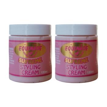 2PK Equinade Horse Hair Grooming Supreme Styling Cream 120ml