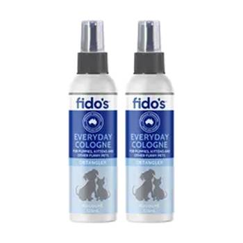 2PK Fidos Everyday Fresh Spritzer Spray Bottle Pet Grooming Care 125ml