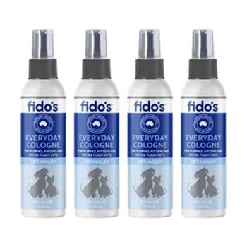 4PK Fidos Everyday Fresh Spritzer Spray Bottle Pet Grooming Care 125ml