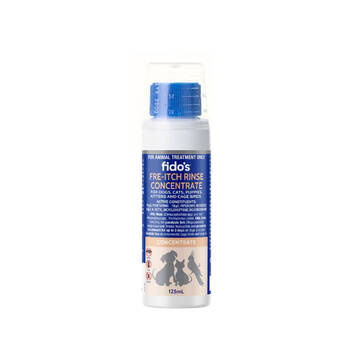 Fidos Free-Itch Rinse Concentrate Pet Dog Grooming Care 125ml