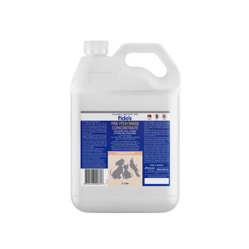 Fidos Free-Itch Rinse Concentrate Pet Dog Grooming Care 5L