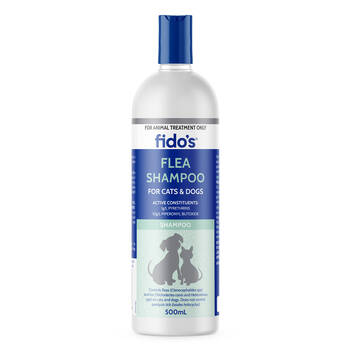 Fidos Pet Dog & Cat Grooming Washing Care Shampoo Flea 500ml