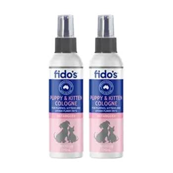 2PK Fidos Pet Puppy & Kittens Cologne Spray Grooming Care 125ml