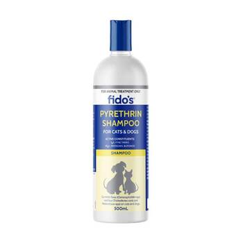 Fidos Pet Dog & Cat Grooming Washing Care Shampoo Pyrethrin 500ml