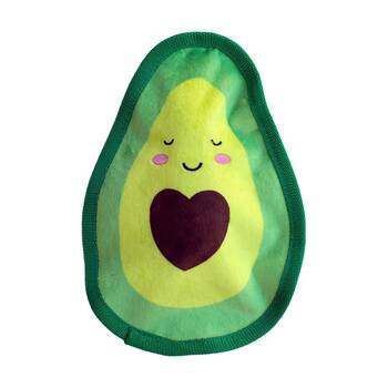 Petshop By Fringe Studio Avocado Love No Stuffing Plush Dog Toy 25x18cm