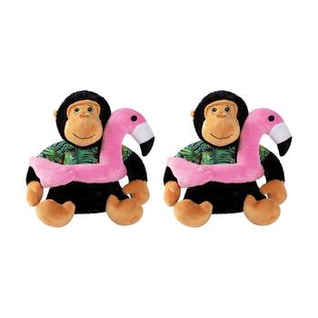 2PK Petshop By Fringe Studio Gregory The Gorilla Plush Dog Toy Extra Large