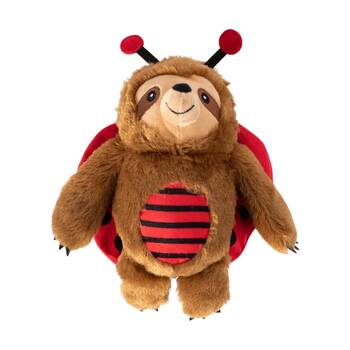 Fringe Studio Little Ladybug Soft Plush Dog Toy Multicolour