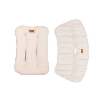 Ibiyaya All-Season Pet Stroller/Pram/Carrier Cushion Set Medium Brown