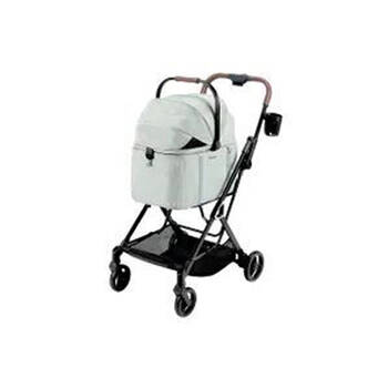 Ibiyaya Tinker Detachable Pet Stroller/Carrier For Dogs/Cats Small Sage Green
