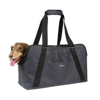 Ibiyaya Dachshund Breezy Wanderer Long Bodied Dog Pet Travel Tote/Shoulder Bag