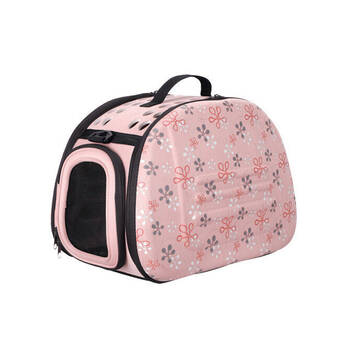 Ibiyaya Collapsible Shoulder Pet Travel Carrier For Dogs/Cats w/Window Tuscany