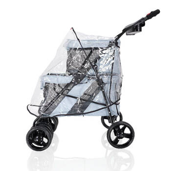 Ibiyaya Universal Waterproof Raincover For Pet Stollers/Prams/Carriers