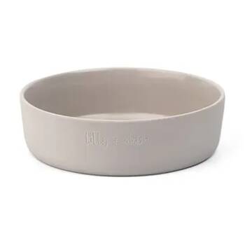 Lilly & Dash Pet Cat Feeding Drinking Dish Bowl 265ml Slate