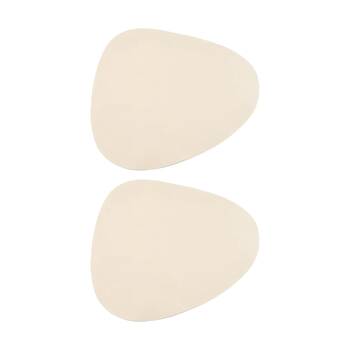 2PK Lilly & Dash Pet Dog Cat Bowl Placemat 450x370x20mm Sand