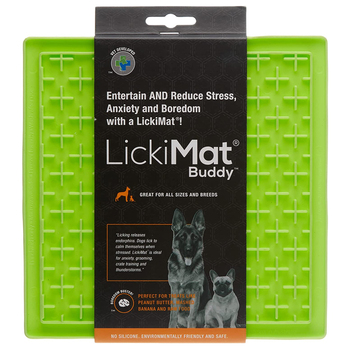 Lickimat Dog Classic Buddy Green