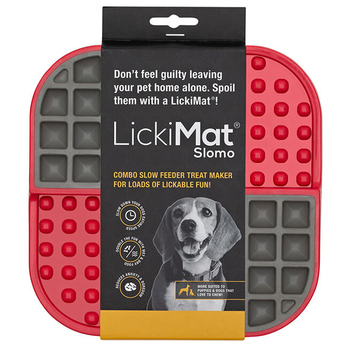 Lickimat Dog Slomo Red