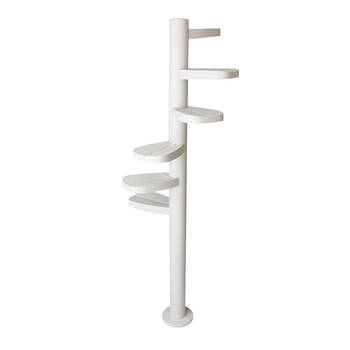 Monkee Tree Cat Climbing Ladder 18 Trunk Starter Pack White