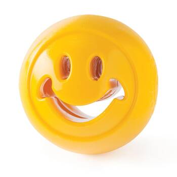 Planet Dog Orbee Tuff Nooks Treat Hiding Toy w/ Happiness Smiley Face 6.4cm