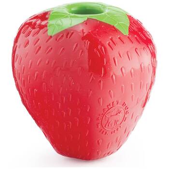 Planet Dog Orbee Tuff Foodies Tough Toy 7.6cm Strawberry