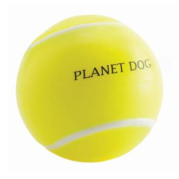 Planet Dog Orbee Tuff Tennis Ball Throwing Toy 6.4cm Yellow