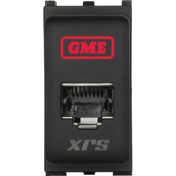 GME RJ45 Type 3 Pass Through Adapter Fits Selected Nissan Models 40.5x21.3mm Red