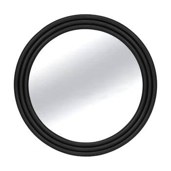 NF Living Loopy Reflect Mirror 82x92cm Metal & Glass Finish - Black