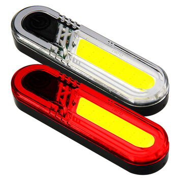 2pc Tomcat 3W Cob Led Front & Rear Bicycle Light