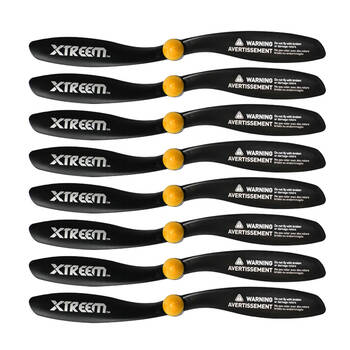 8pc Xtreem FlyEye Rotor Blades (Front&Rear)