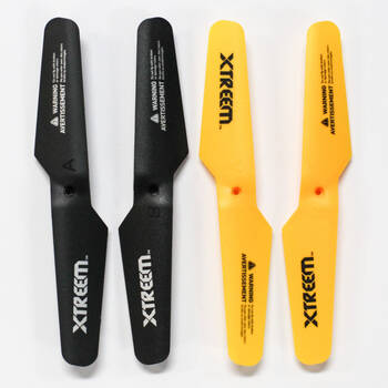 4pc Xtreem Raptor Eye Rotor Blades (Front&Rear)