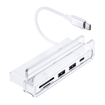 Xtrememac Type-C Hub with USB-C PD/USB-A/HDMI/SD card reader For iMac M1