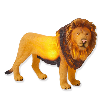 Pilbeam Living 21cm Lion USB Sculptured LED Light - Orange