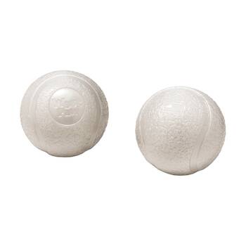 2pc West Paw Boundr Pet Dog Ball Throwing Chew Toy Small Glow In The Dark