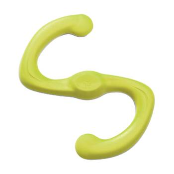 West Paw Bumi Pet Dog Fetch Throwing Soft Chew Toy Large Granny Smith