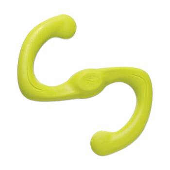 West Paw Bumi Pet Dog Fetch Throwing Soft Chew Toy Small Granny Smith