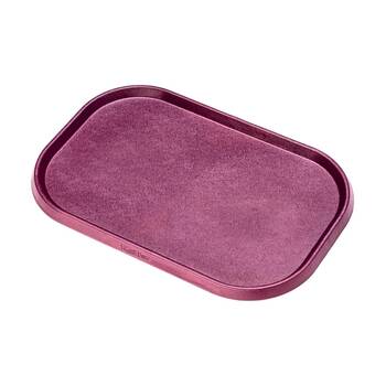 West Paw Non-Slip Pet Dog Feeding Placemat 53x34x2cm Tropic Red