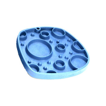 West Paw Bubbles Feast Pet Dog Lick Mat Slow Feeder Plate Marine