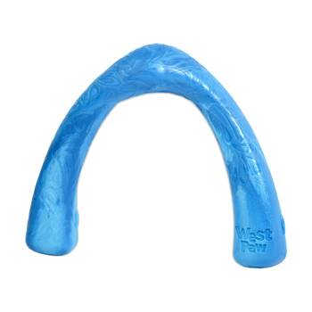 West Paw Snorkl Pet Dog Fetch Throwing Soft Chew Toy Large Surf