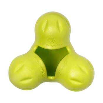 West Paw Tux Pet Dog Treat Dispenser Soft Chew Toy Small Granny Smith