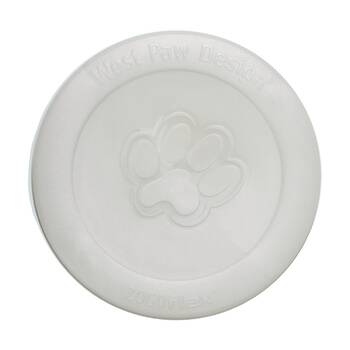 West Paw Zisc Pet Dog Flying Disc Fetch Throwing Toy Large Glow In The Dark