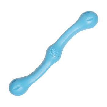West Paw Zwig Pet Dog Fetch Throwing Soft Chew Toy Aqua