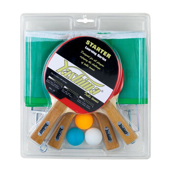 Yashima Deluxe Table Tennis/Ping Pong 4 Players Set